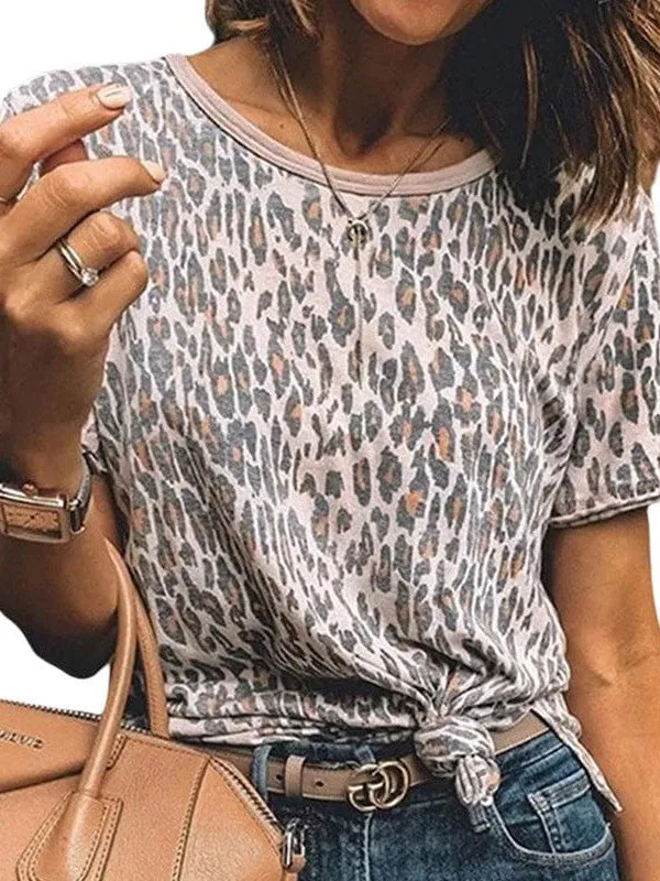 Affordable Leopard Print T-Shirt