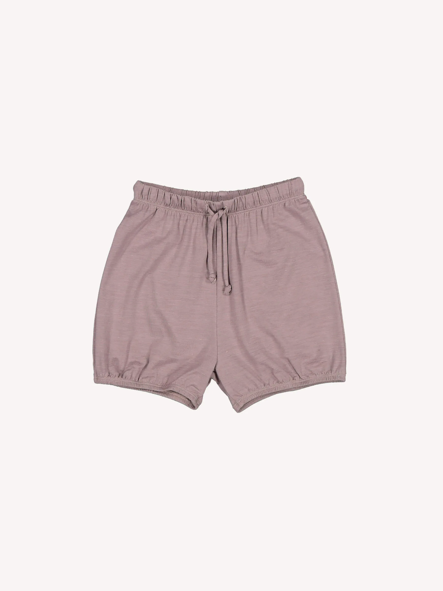 Baby Juniper Merino Shorts Mauve