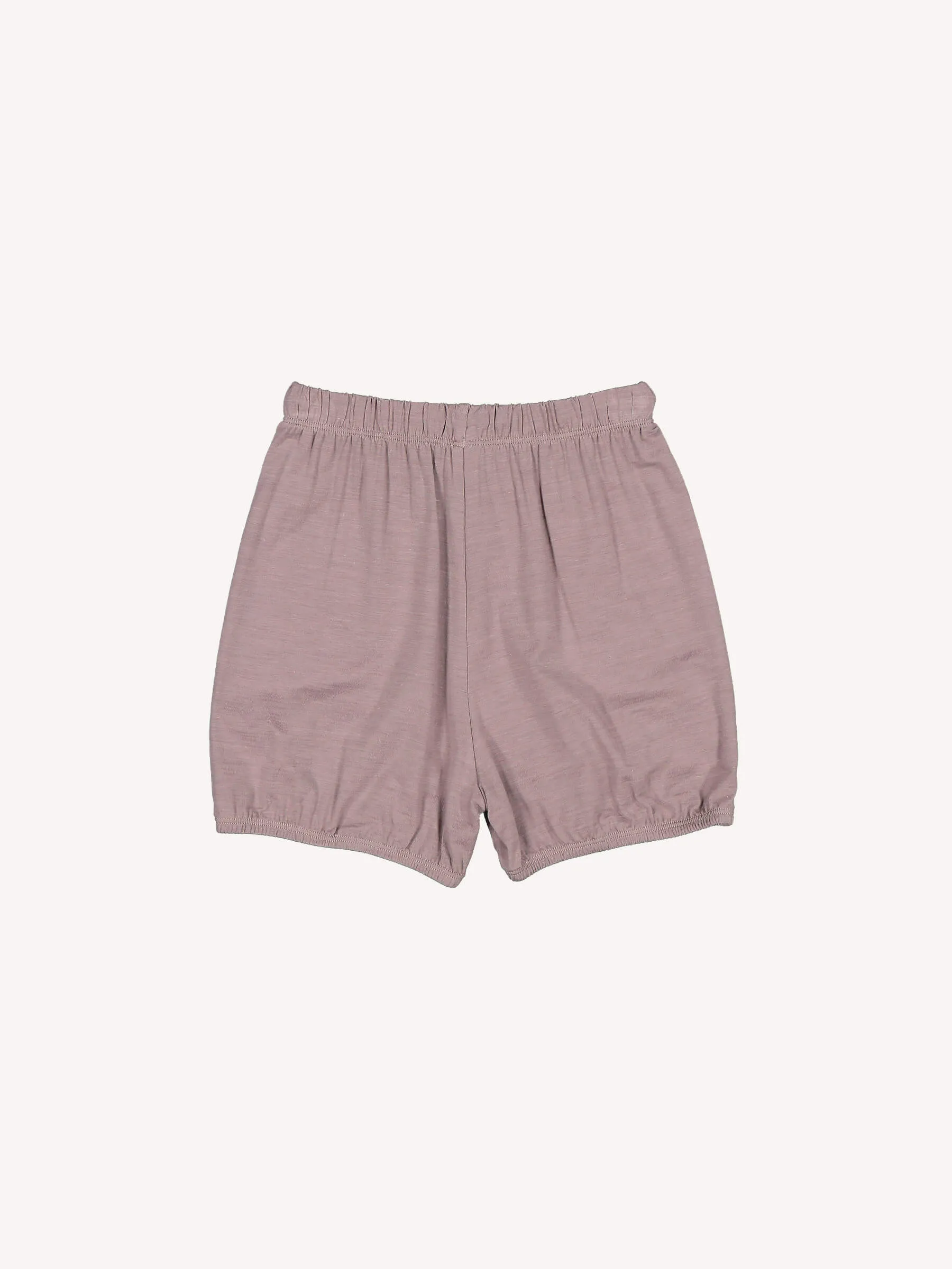 Baby Juniper Merino Shorts Mauve