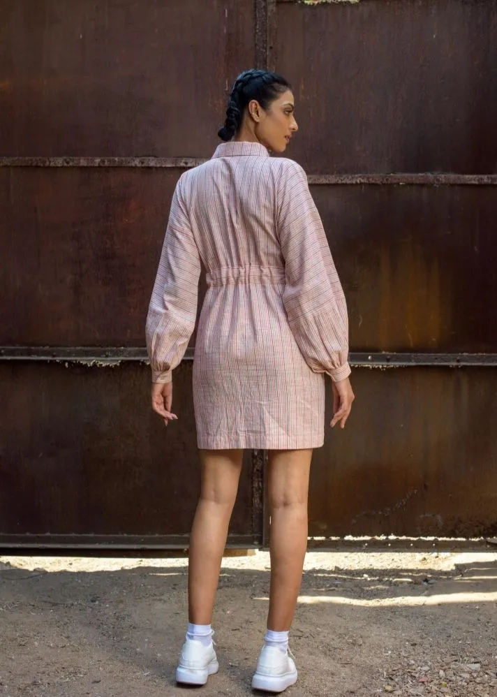 Belted Shirt Dress