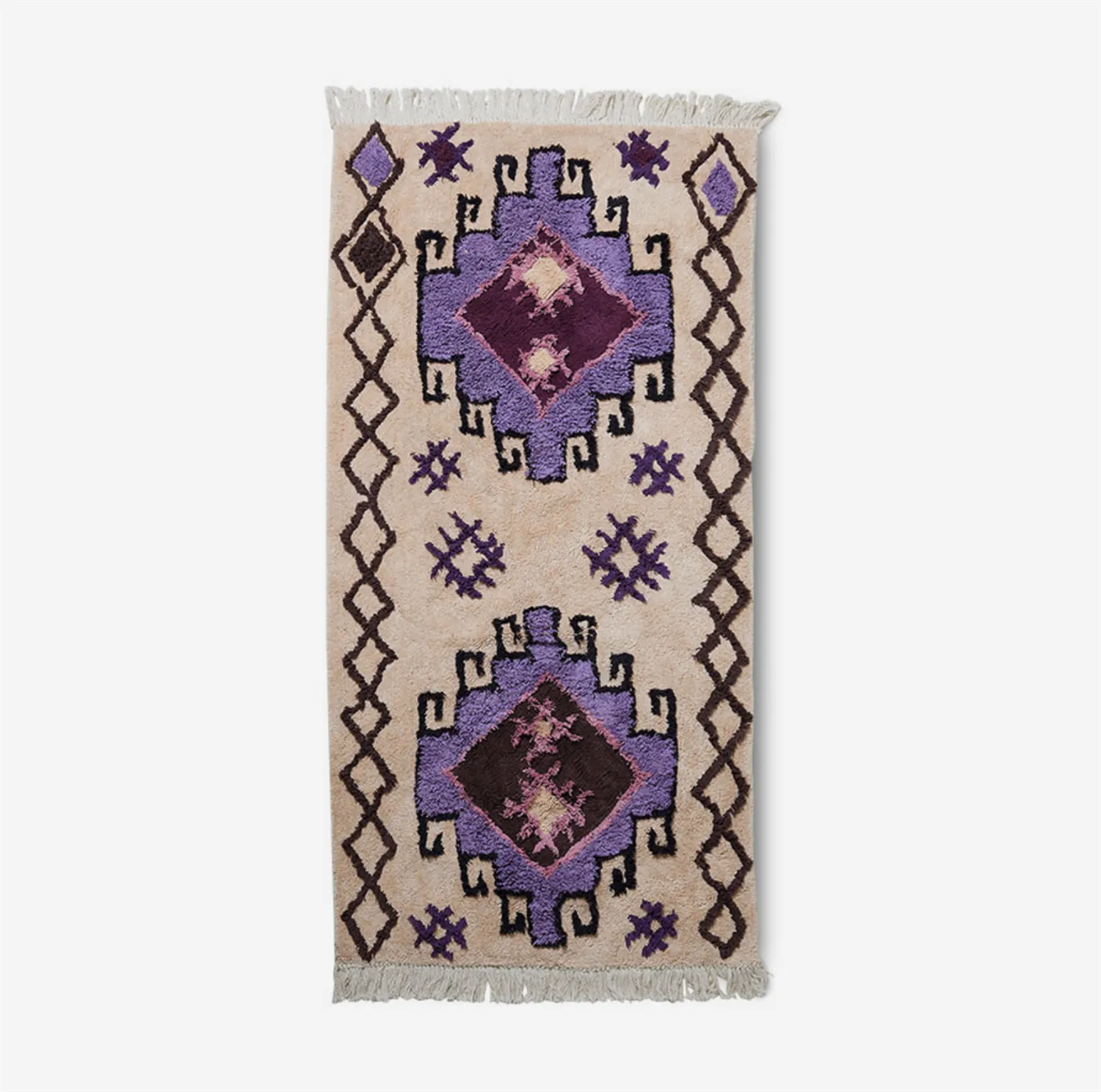 Bohemian bath mat, 60x90