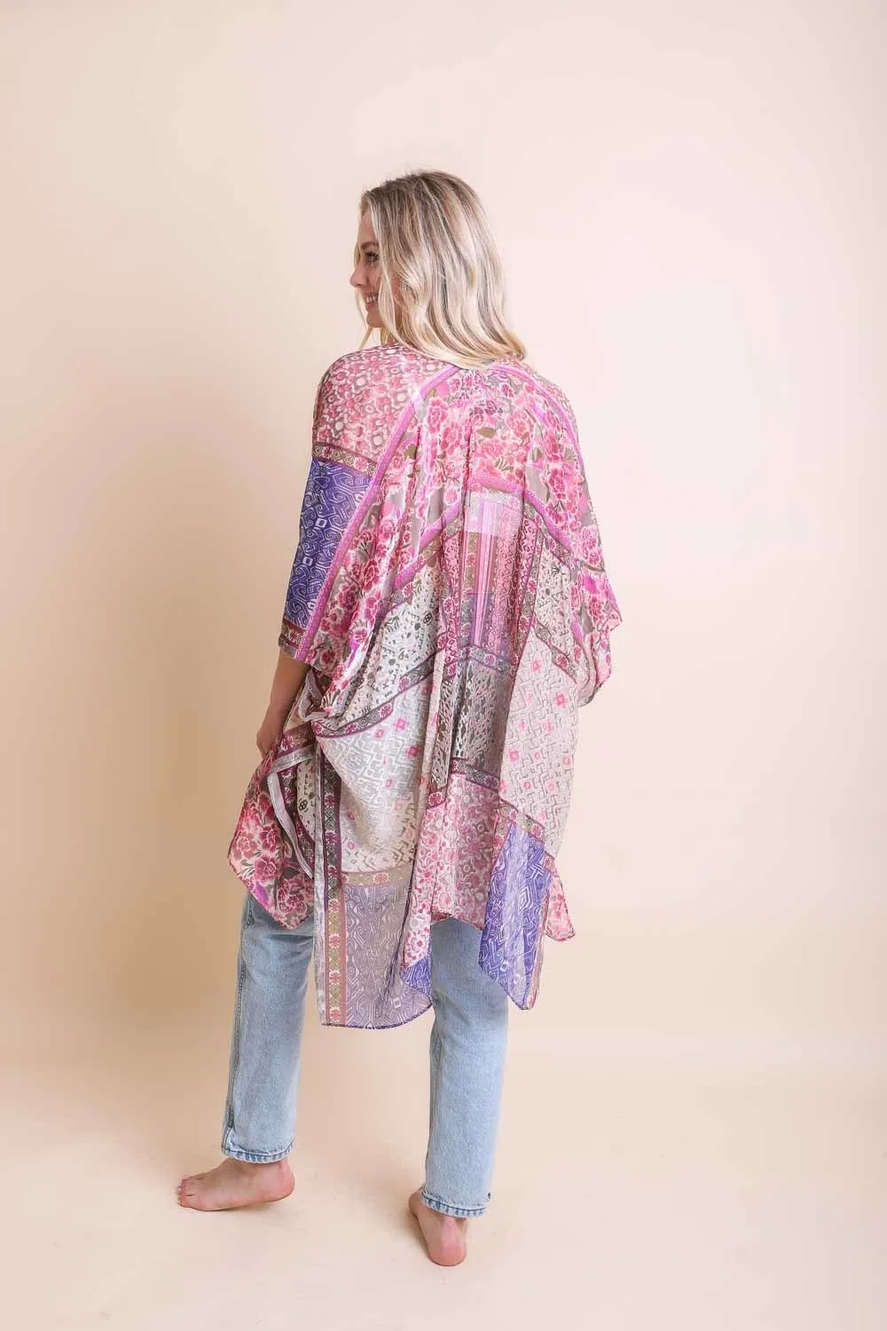 Bohemian Burnout Velvet Kimono