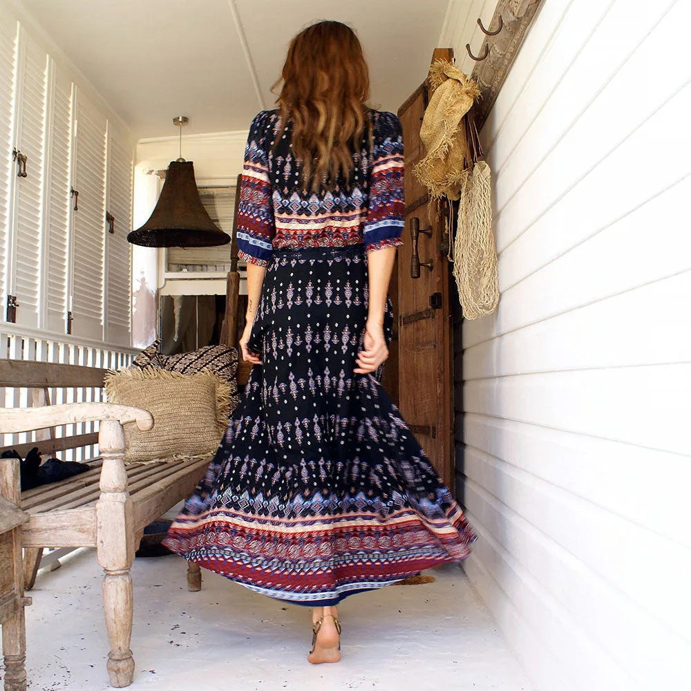 Bohemian Maxi Dress Sundress