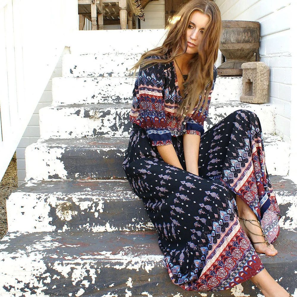 Bohemian Maxi Dress Sundress