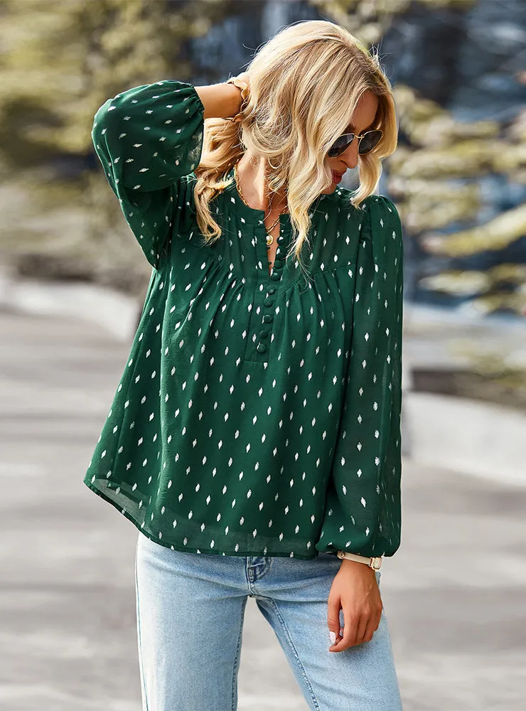 Bohemian Style Printed Shirt