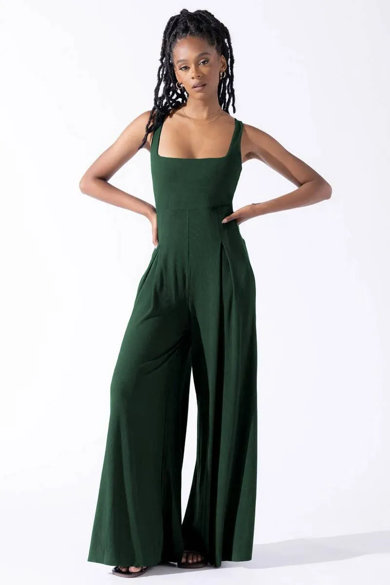 CASUAL LOOSE WIDE LEG JUMPSUITS FOR WOMEN_CWSJS0458