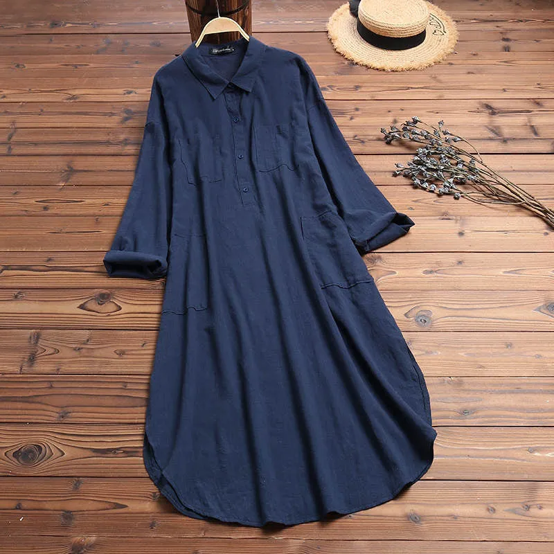 Casual Shirt Dress