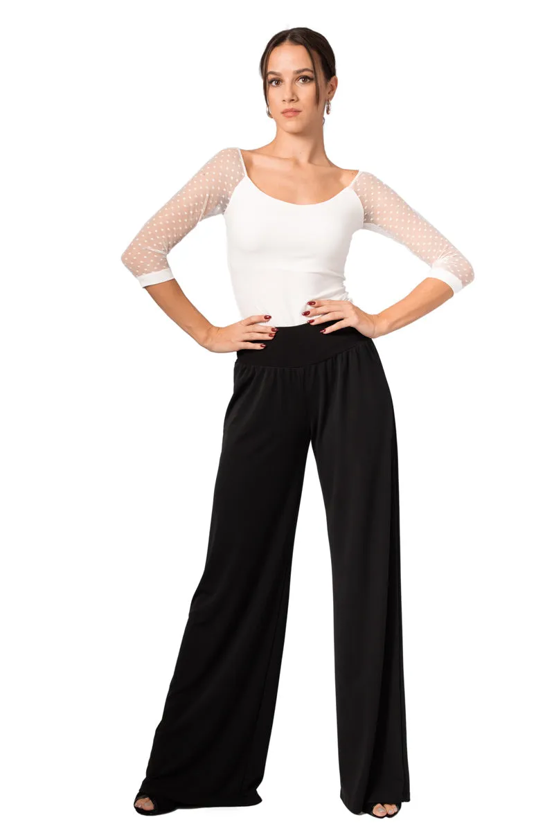 Casual Wide Leg Pants