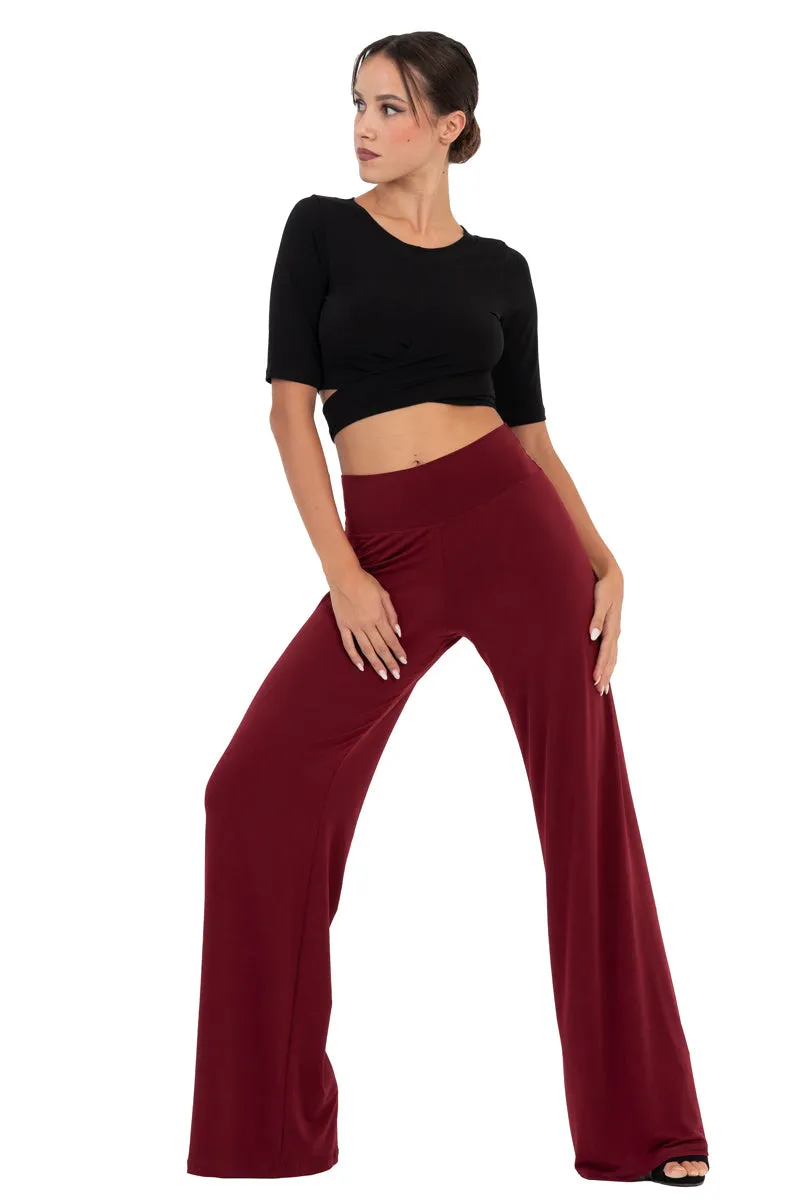 Casual Wide Leg Pants