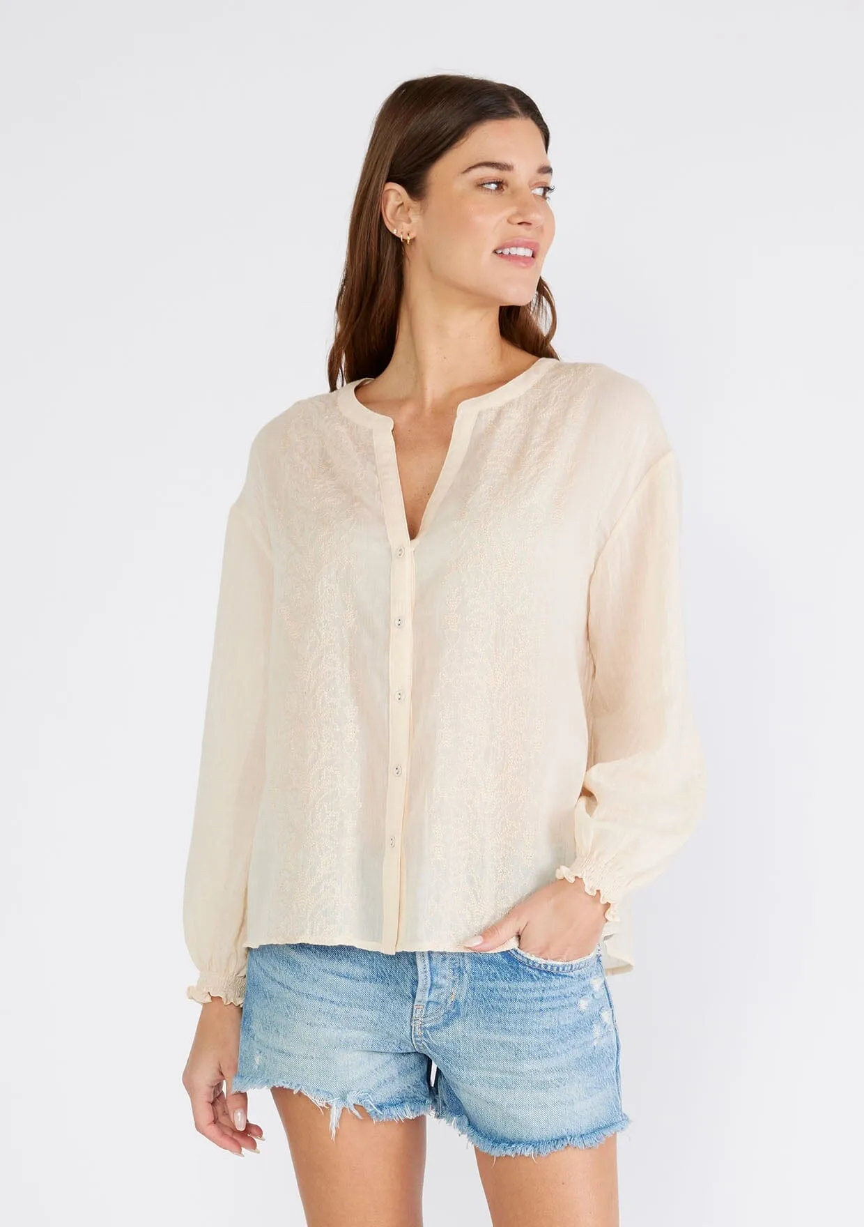 Celina Embroidered Blouse