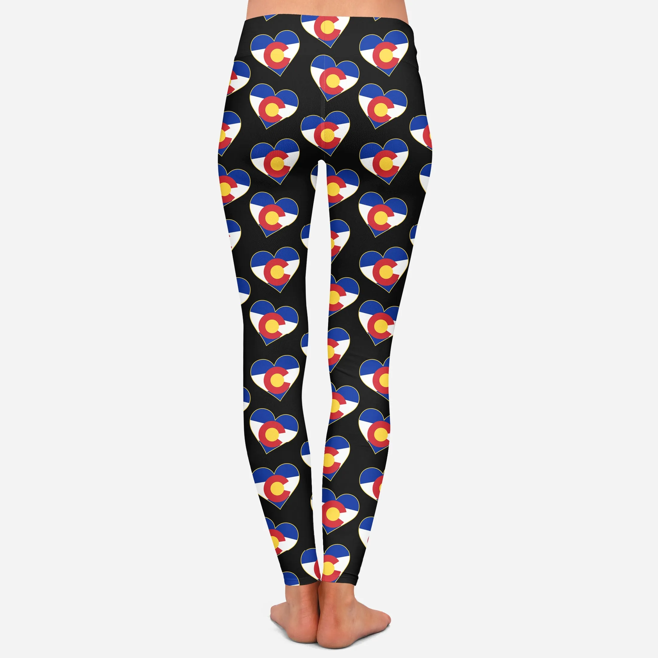 Colorado Love (Exclusive) - High-quality Handcrafted Vibrant Leggings