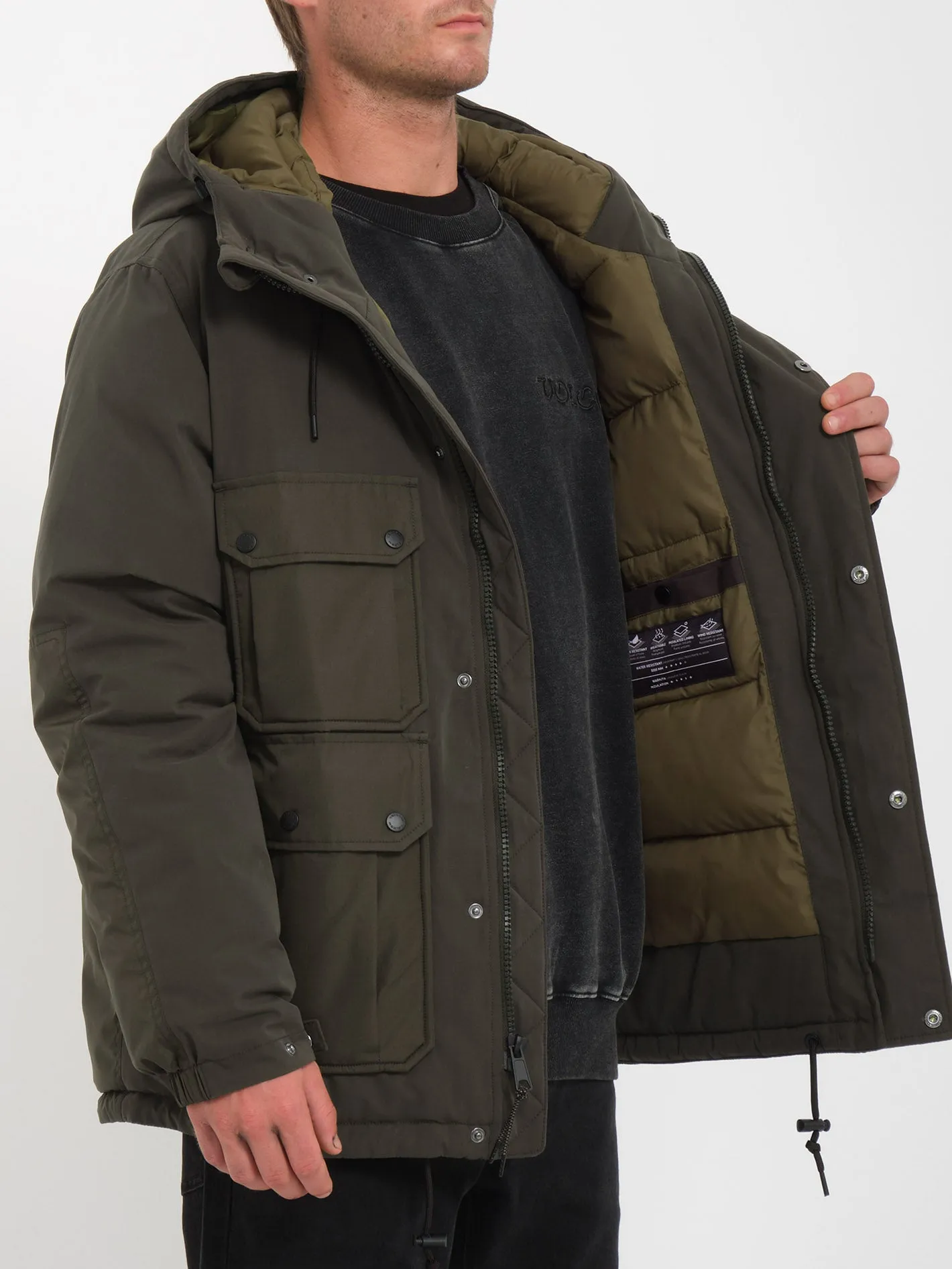 Dodstone 5K Jacket - RINSED BLACK