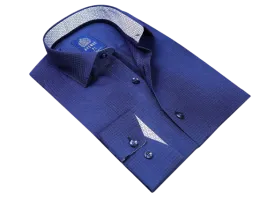 Elegance Redefined: The Luxurious European Crafted, Tailored-Fit Button-Down Men's Dress Shirt | K04