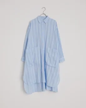 Friendship Shirt Dress in Blue