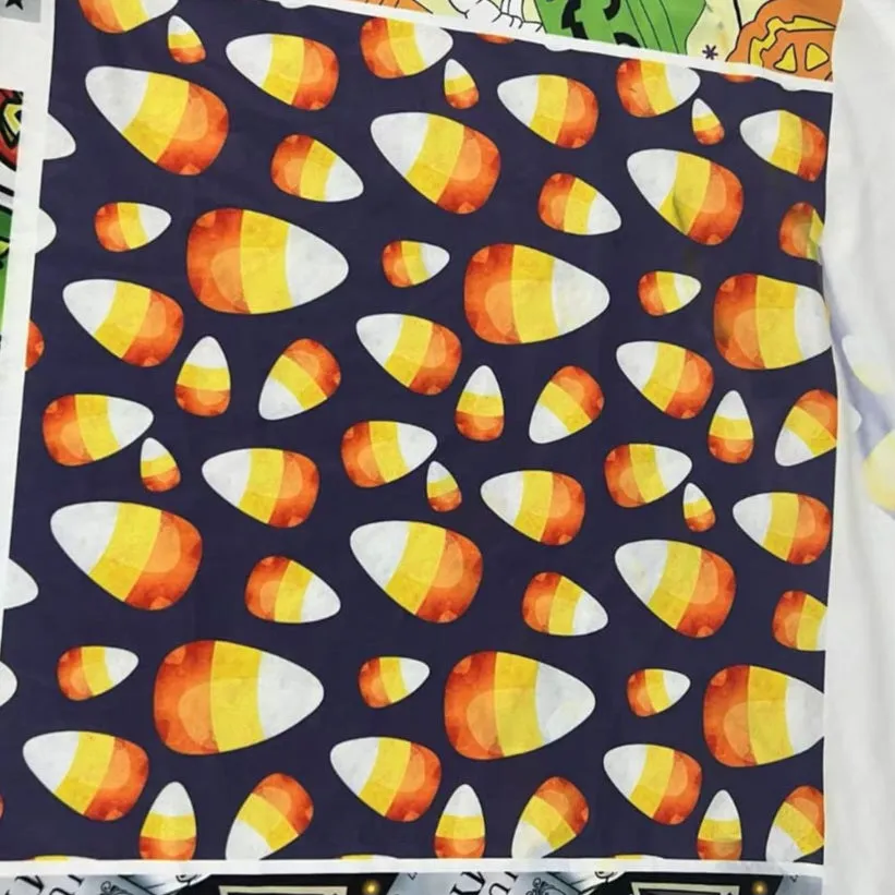 Halloween Candy Corn - High-quality Handcrafted Vibrant Leggings