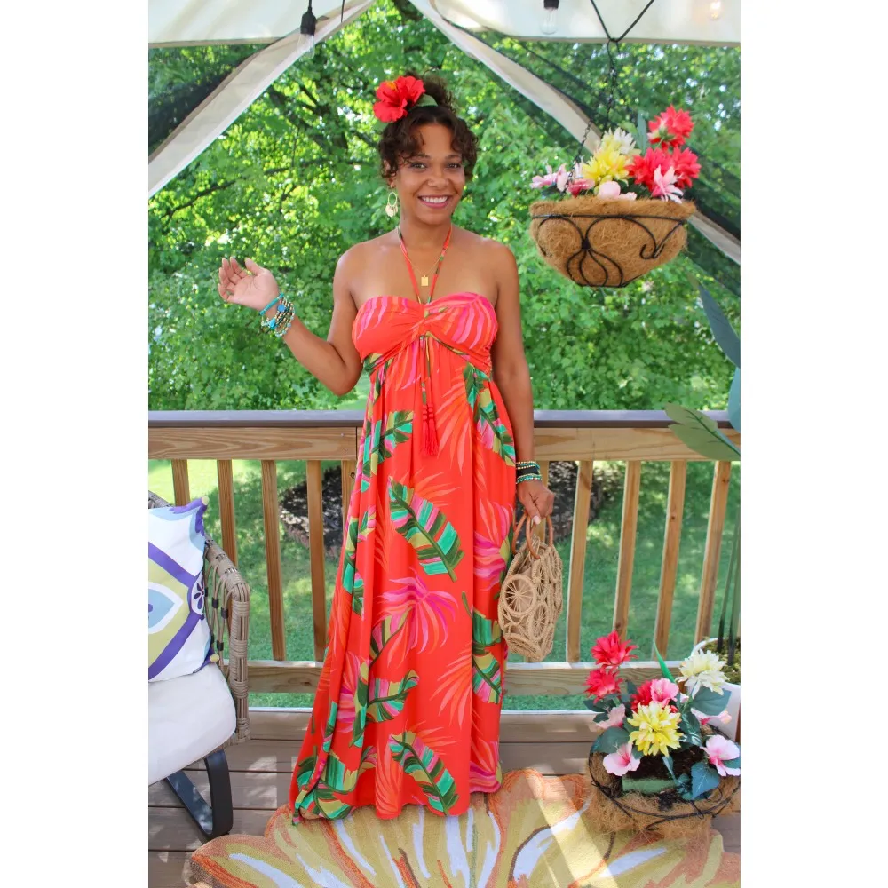 Havana Nights Maxi Dress