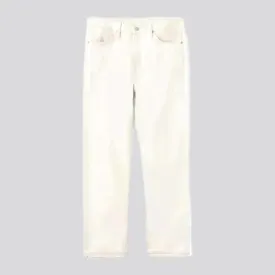 High-waist selvedge men's jeans