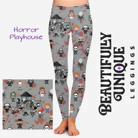 Horror Playhouse (Exclusive) - High-quality Handcrafted Vibrant Leggings