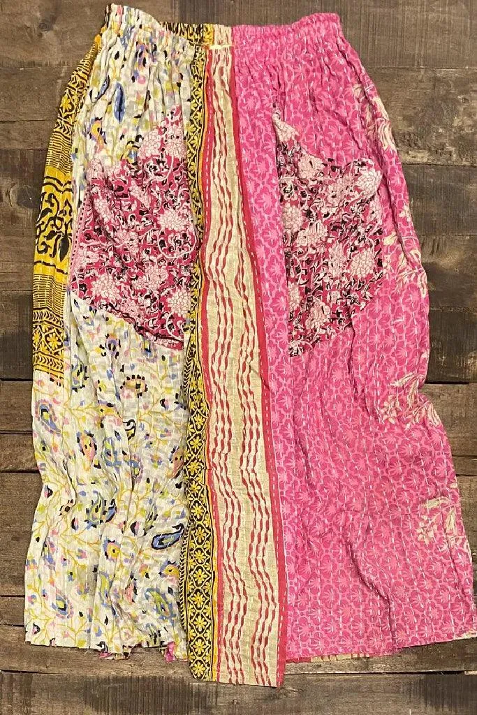 Kantha Sunrise Skirt by Jaded Gypsy