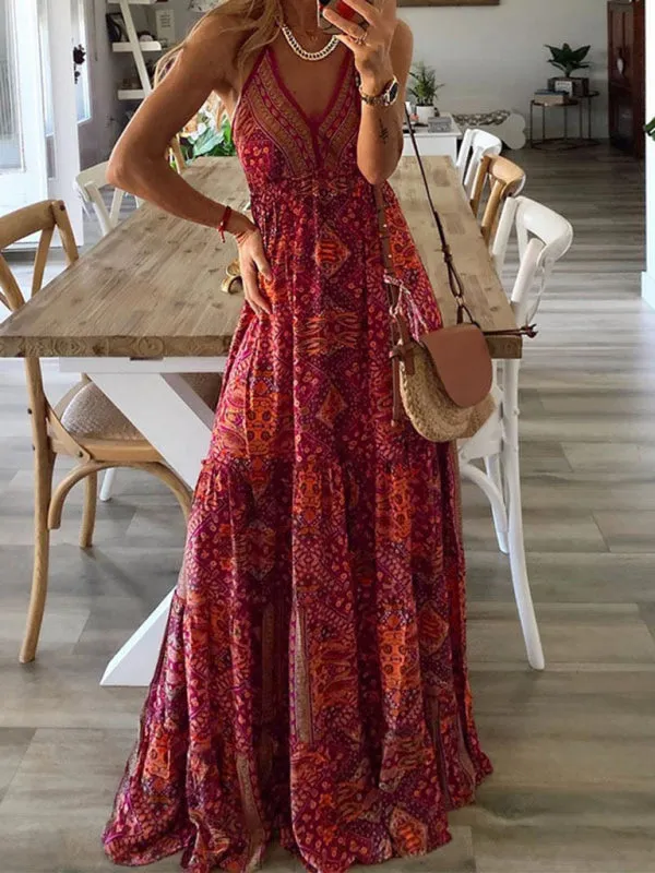 Luna Boho Maxi Dress