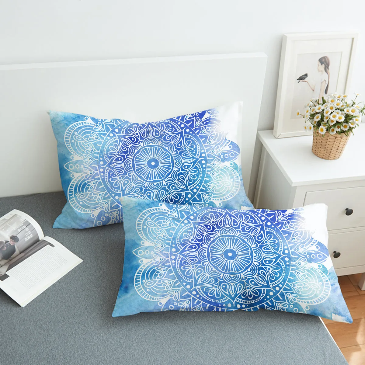 Mandala Hues Bedding Set