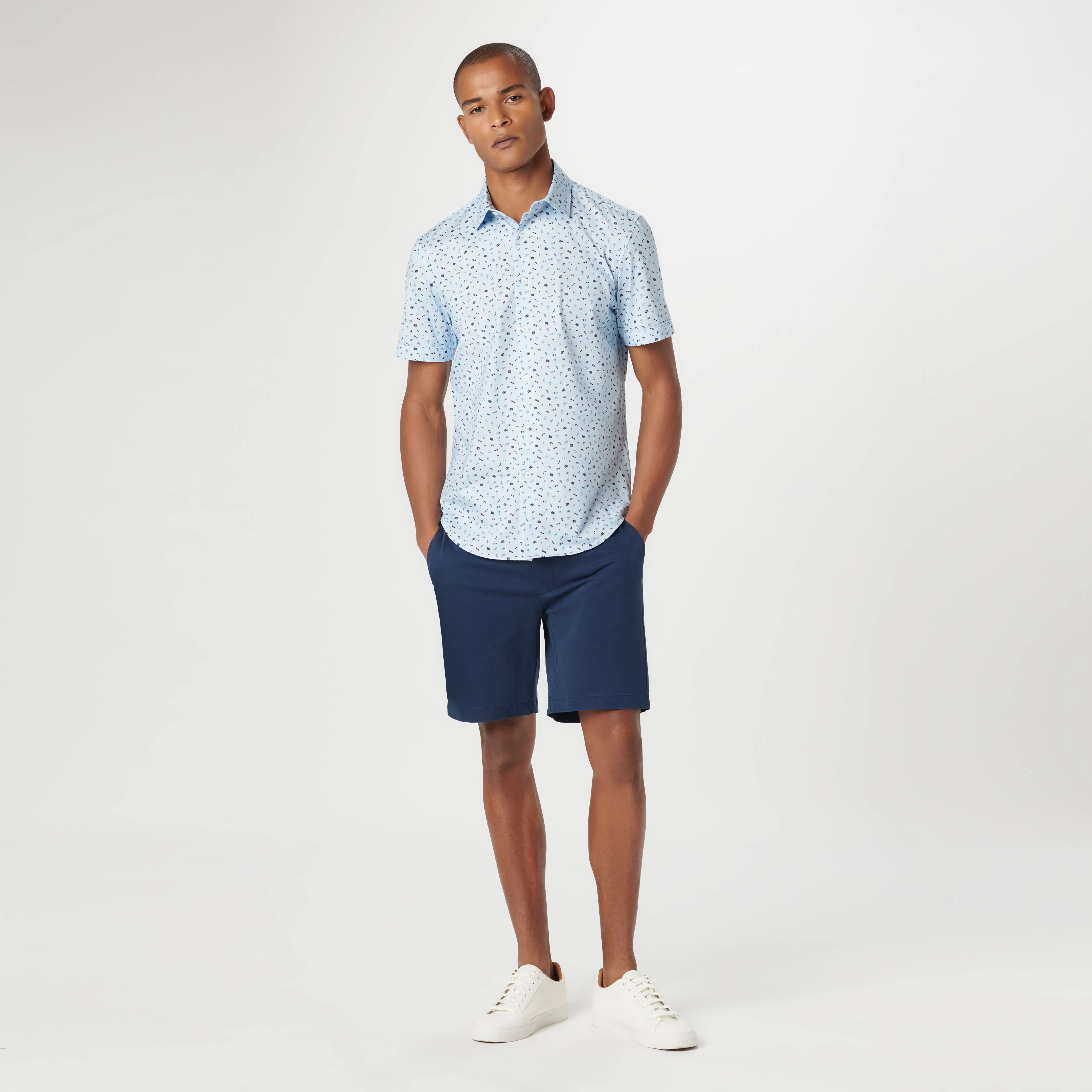 Miles Tropical OoohCotton Short Sleeve Shirt