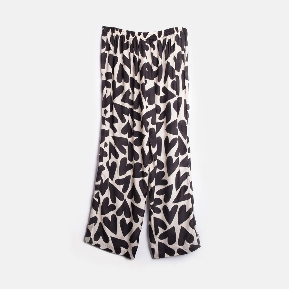 Mono Hearts Pyjama Trousers