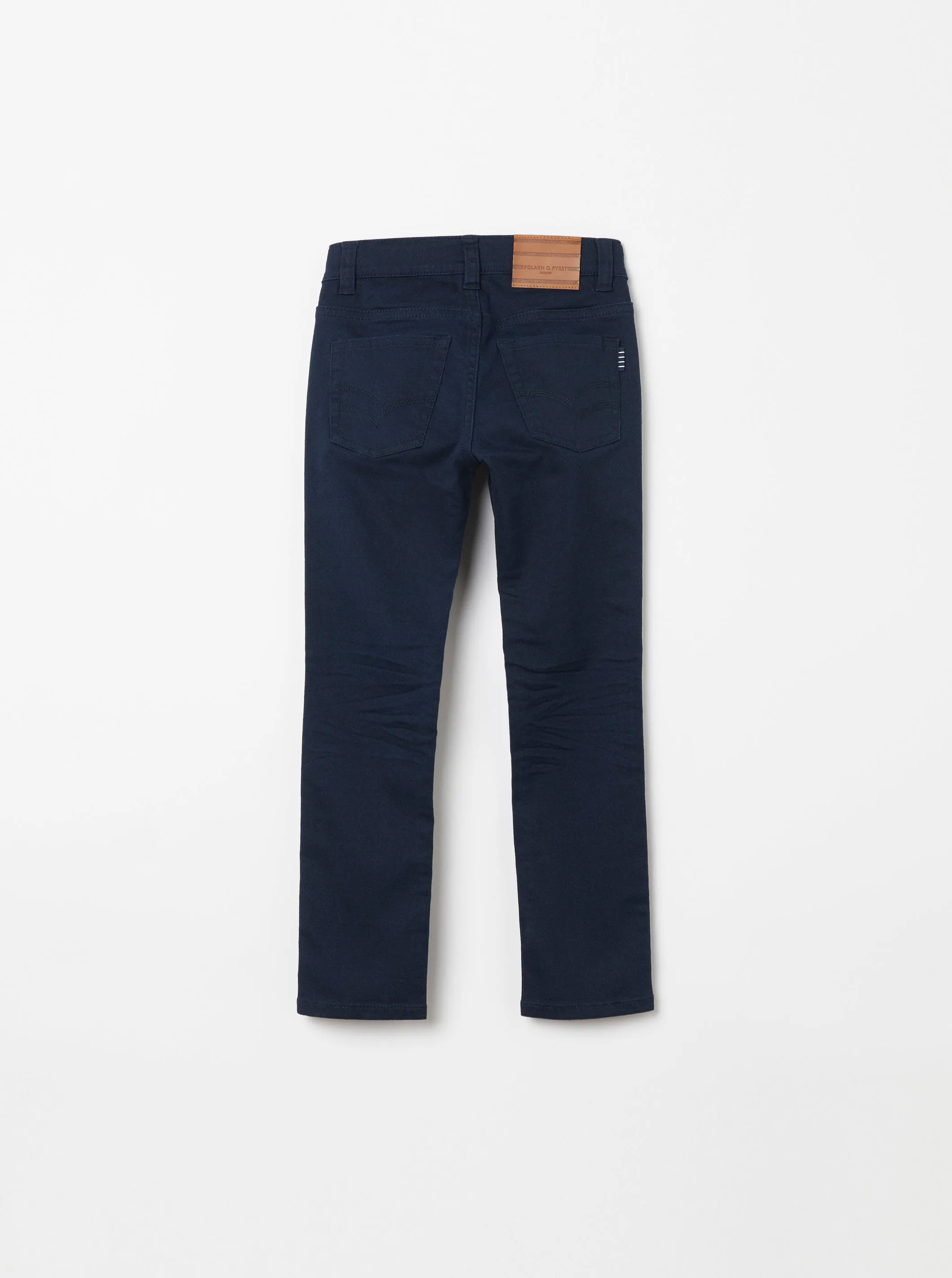 Navy Slim Fit Kids Jeans