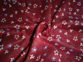 Rayon Twill Floral Printed fabric 58'' wide