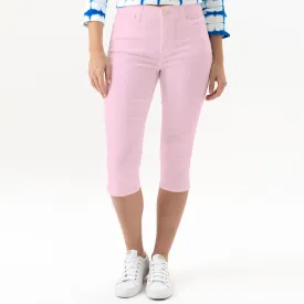 Renuar Lux Tencel Crop Pants - Petal FINAL SALE