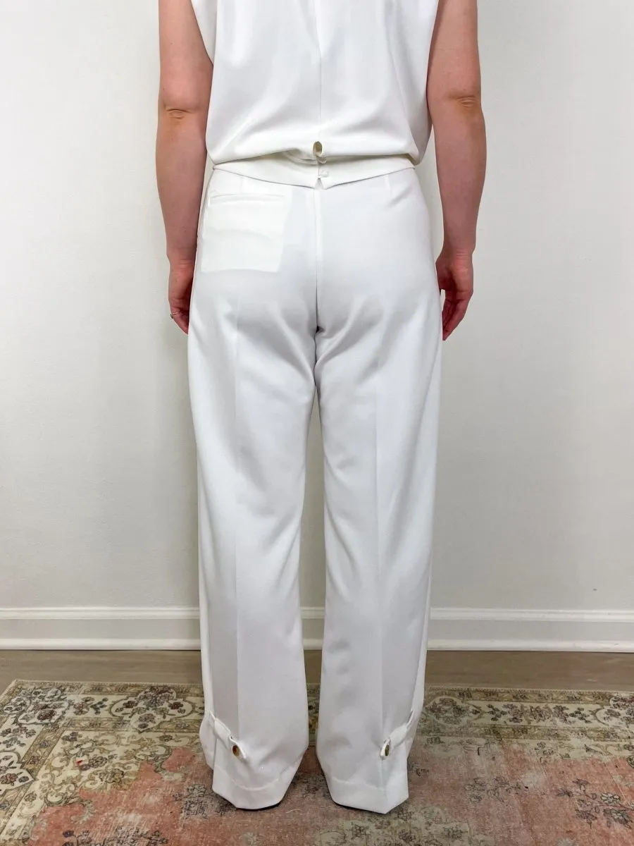 Robbia Pant in White