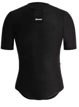 Santini Dry Short Sleeve Base Layer - Black