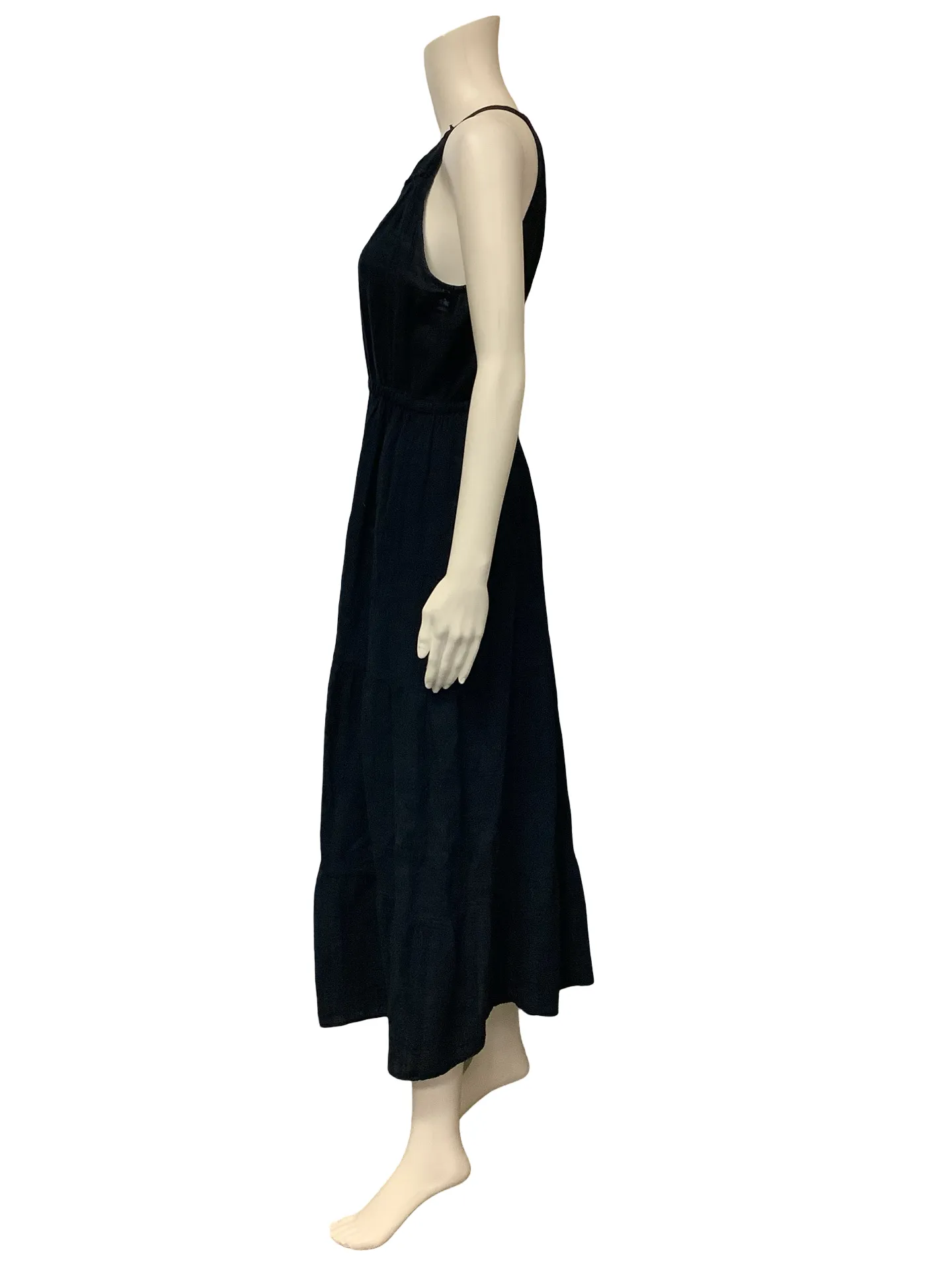 Self Contrast Malibu Ink Maxi Dress Size: S