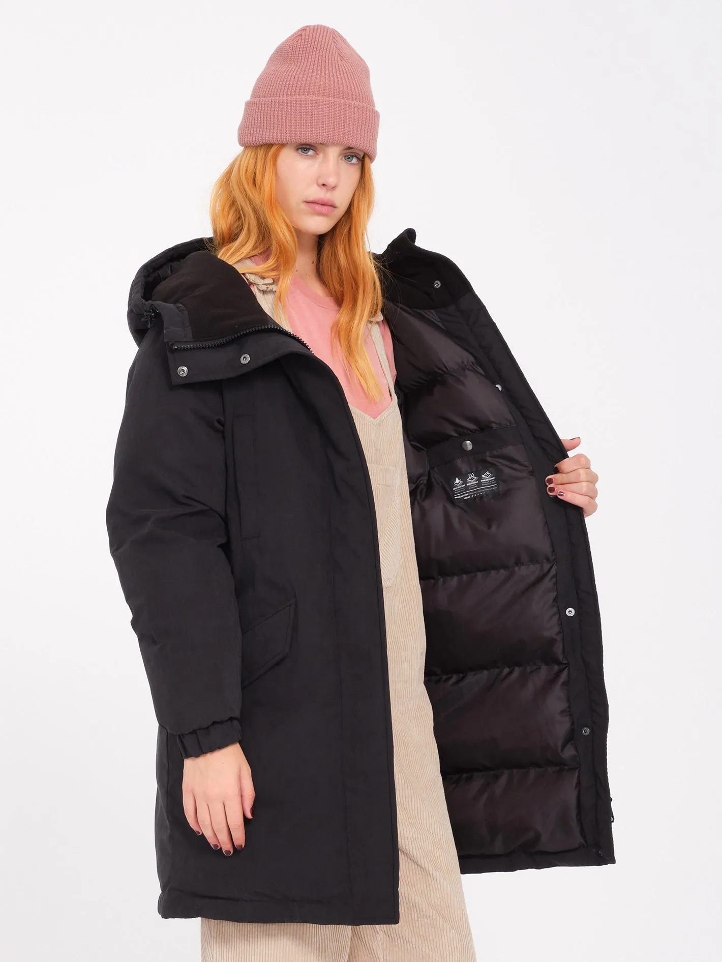 Sleepi Puff Up Parka - Black