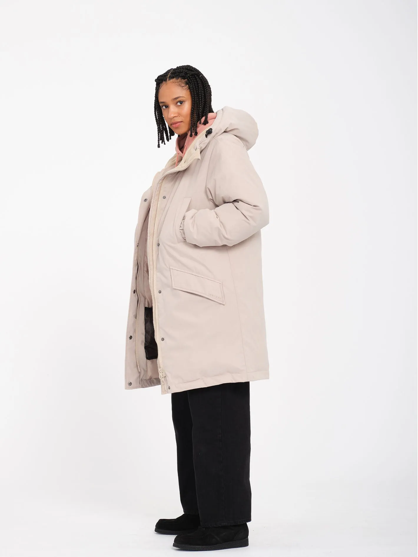 Sleepi Puff Up Parka - Light Khaki