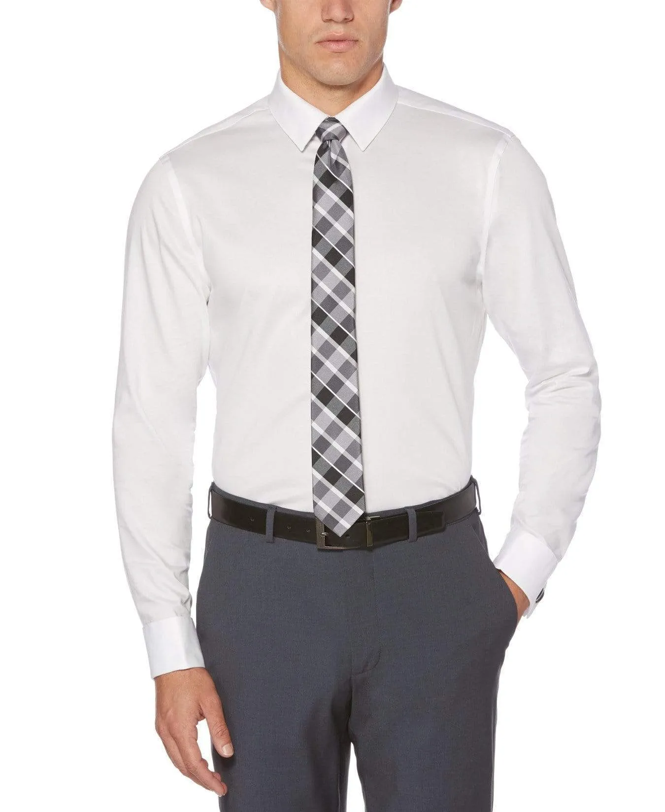 Slim Fit Non-Iron French Cuff Dress Shirt