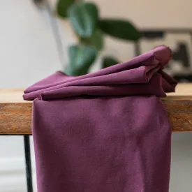 Soft Stretch Twill with TENCEL™ fibres - Maroon - Meet Milk