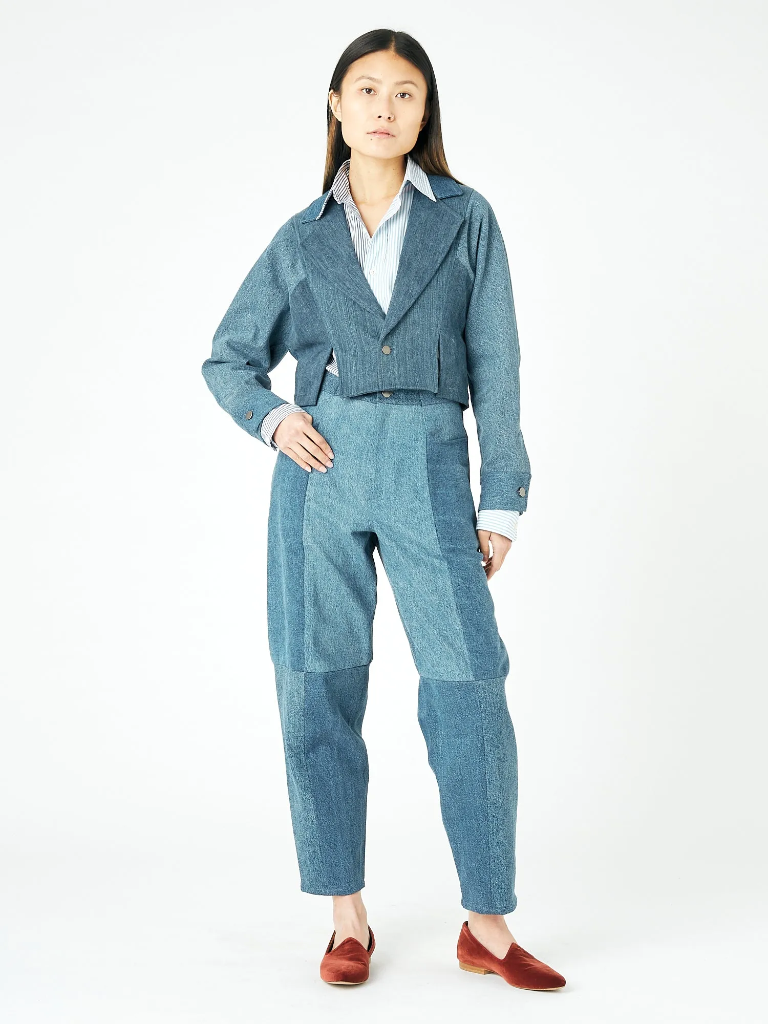 The Blue Denim Charlie Trousers