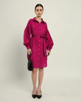 The Derby Berry Cotton Dress