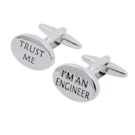 Trust Me I'm an Engineer Cufflinks