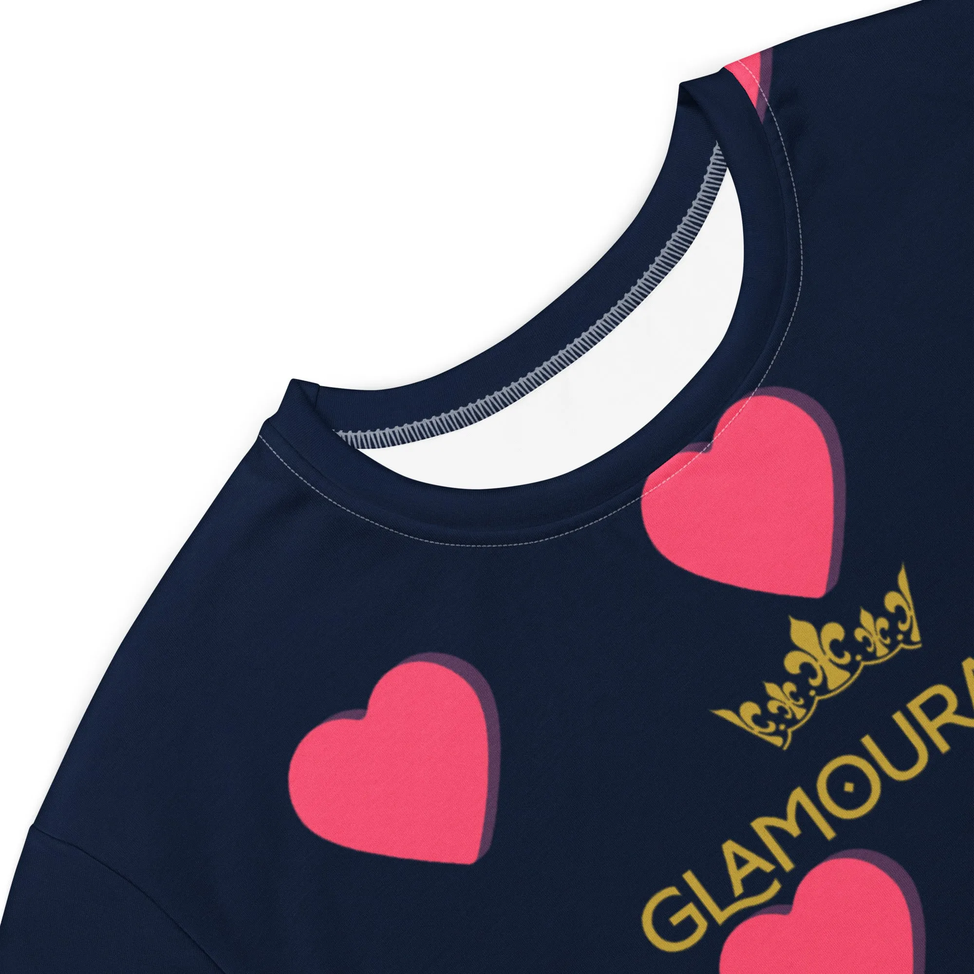 Valentine Day T-Shirt Dress (Glamourange Gift For Valentines Day T Shirt Dress - Design 001)