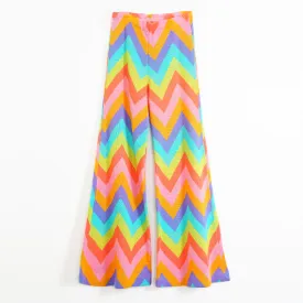 VINTAGE BETSEY JOHNSON Knitted Wide Leg Pants